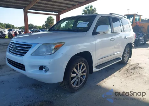 2011 Lexus Lx 570 из США, поврежденный, VIN JTJHY7AX9B4083209
